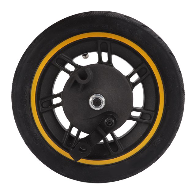 Front Wheel Auxiliary Wheel, Reliable Replacement Assembly Reusable 10inch Electric Scooter Front Wheel for G30 Electric Scooter