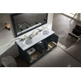 thumbnail image 6 of Ariel A073d Cambridge 73" Floor Mounted Dual Basin Vanity Set - White, 6 of 7