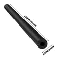 thumbnail image 3 of Pool Noodles 59" x 2.5" Inch Swimming Solid Core Foam Tube, Floating Thick Noodles for Floating, Pool Accessories (Black), 3 of 8