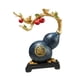 thumbnail image 5 of Estatua de calabaza china, centro de mesa, decoración de mesa, artesanía fina, escritorio Azul, 5 of 9