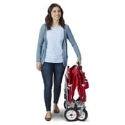Radio Flyer, 3-in-1 Tailgater Wagon with UV Canopy, Folding Wagon, Red