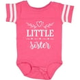 thumbnail image 3 of Inktastic Little Sister Girls Baby Bodysuit, 3 of 5