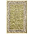 thumbnail image 2 of Unique Loom Leeds Narenj Rug Green/Beige 5' 1" x 8' Rectangle Floral Traditional Perfect For Living Room Bed Room Dining Room Office, 2 of 6