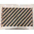 thumbnail image 3 of Kilim Rug Wool Jute Rug Bohemian Jute Rug Wool Rug Kelim Dhurri Wool and Jute Rug Handmade Kilim Dhurrie Traditional Indian Wool Jute Rugs ( 4x6 Ft ), 3 of 5
