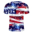 thumbnail image 5 of UVEASISHA Patriotic Shirts for Men,Mens USA Flag American 4th of July T Shirt Short Sleeve Independence Day Tshirts Street Soldier Muscle Tops Tee Shirt Graphic Tees 2025, 5 of 5
