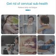 thumbnail image 3 of Self Inflatable Travel Pillow, Skin Friendly Breathable Chain Support U Shaped Travel Pillow Space Saving Non Fading  For Napping, 3 of 8
