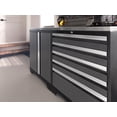 thumbnail image 6 of NewAge Products Pro Series Gray 10 Piece Cabinet Set, Heavy Duty 18-Gauge Steel Garage Storage System, Slatwall Included, 6 of 10