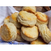 Military Surplus Freeze Dried Emergency Food Baked Biscuits 10-12 Biscuit/ #10 Can - 1 Can