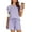 Purple, variant on a.Jesdani Womens Two Piece Sets Short Sleeve and Shorts Sweatsuits Lounge Sets Homewear with Pocket 3XL