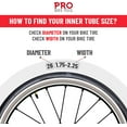 inner tube size for 700x32c