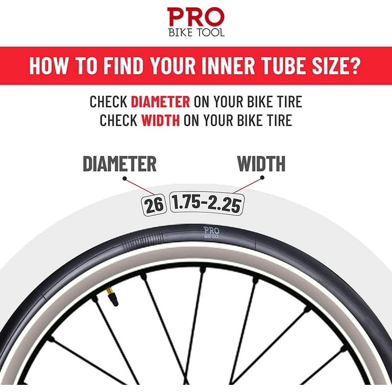 How to Pick the Right Bicycle Tube Size – Bicycle Warehouse