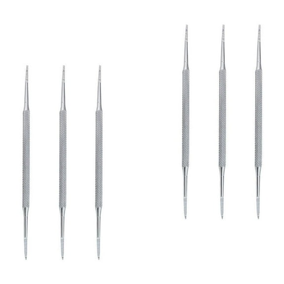 6 PCS Tools Nail Scraper Remover Cuticle Spoon Manicure