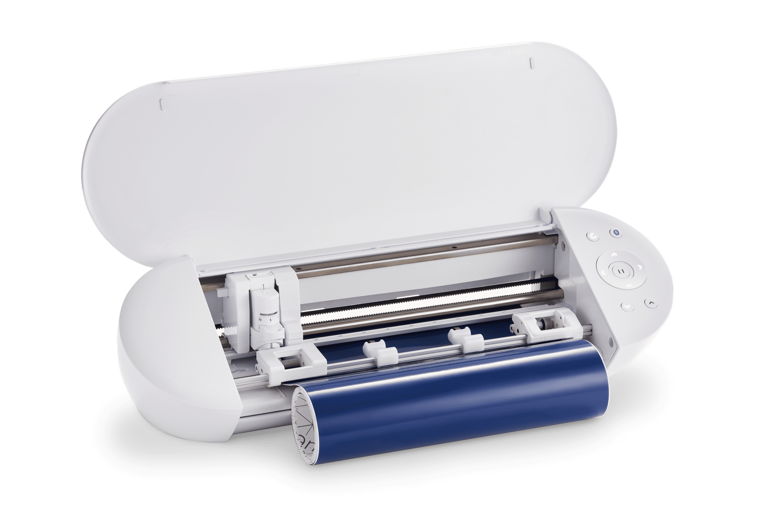 Silhouette Portrait 4 Cutting Machine (White) – 9" Wireless Bluetooth Die-Cut Machine with AutoBlade, Cutting Mat, Software & 50 Designs