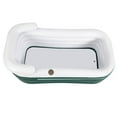 thumbnail image 5 of Inflatable Bathtub Hot Water Bath Spa Adult Bath Tub W/ Electric Air Bump Green, 5 of 16