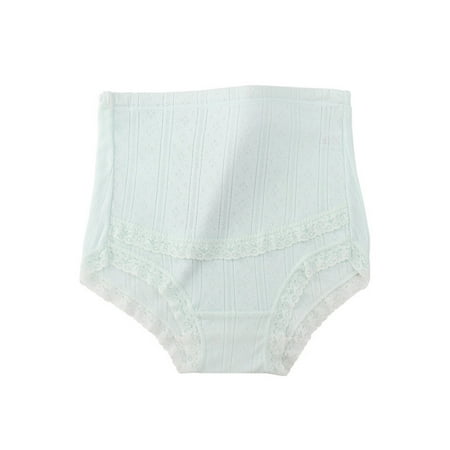 cfhntfmh Plus Size Panties for Women Fashion Lace High Waisted Full Coverage Underwear Breathable Cute Everyday Briefs