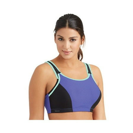 Womens Plus Adjustable Wire Sport Bra, Style 9166
