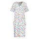thumbnail image 3 of Vestido largo con bolsillos para mujer traje holgado de colores brillantes con aspersores de arcoíris para eventos especiales ropa de cumpleaños, 3 of 6