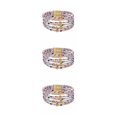 thumbnail image 2 of Brazalete de Cuero Multi-capas Sonducket con Estampado de Leopardo Blanco, 2 of 6
