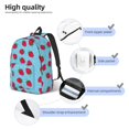 thumbnail image 3 of Easygdp Strawberries Mochila de Lona Resistente para Laptop, Compatible con Laptops de 15 a 17 pulgadas, Ideal para Escuela, Trabajo y Viajes-Medium, 3 of 5