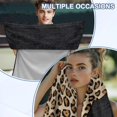 thumbnail image 6 of Garronmavis Leopard Cat Print Front Car Seat Towel Cover 1 PC Stain Resistant Non-Slip with Storage Bag Universal Fit for Cars SUV Truck Sedan Van Vehicle Seat Protector, 6 of 9