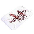 thumbnail image 3 of Tapis de Salle de Bain Ensanglanté Halloween Décor Confortable Tapis d'Entrée Style A, 3 of 8