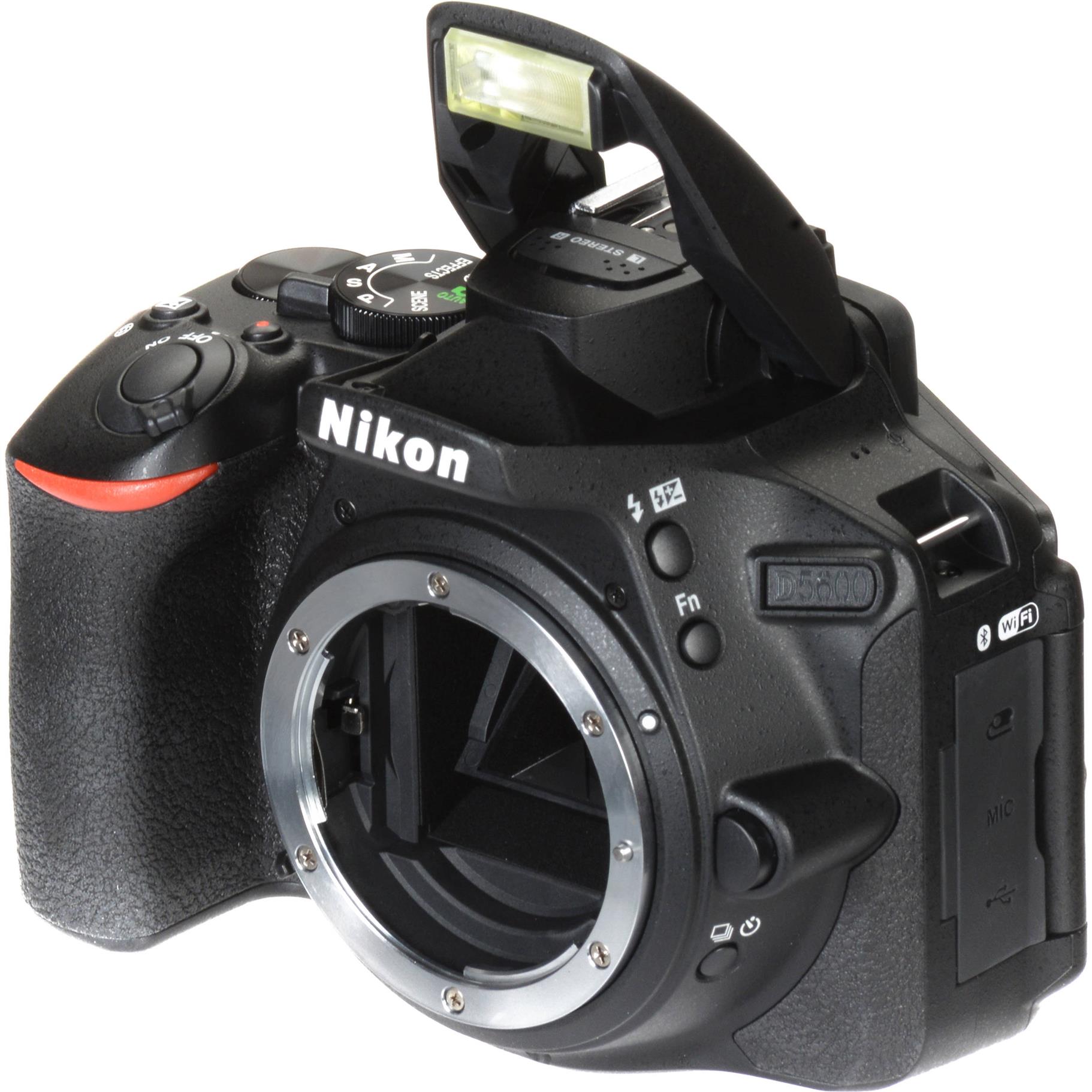Nikon D5600 24.2 MP DX-format Digital SLR Body Black - image 4 of 9