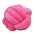 thumbnail image 1 of almohada de bola de nudo,almohada de bola de nudo suave almohada de tiro redondo de terciopelo,Cojín Decoración del hogar Almohada de felpa decorativa,Lanzar almohada anudada para, 1 of 8