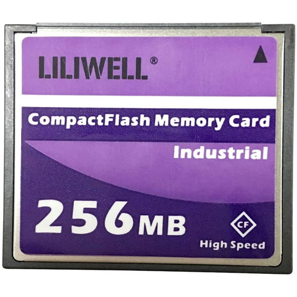 LILIWELL Original Carte CompactFlash 256 MB Appareil Photo Numérique Haute Vitesse Industriel Carte Mémoire Flash CNC 256M