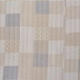 thumbnail image 3 of LR Home Cotton Cottage Beige Neutral Kantha Coverlet -&nbsp;Queen Size ( 96 in. x 92 in. ), 3 of 6