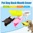 thumbnail image 7 of Duck Bill Muzzle for Dogs with Adjustable Nylon Strap, Single Piece, Yellow, for Daily Training and Walking, 7 of 7