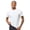 White, variant on Crown Craze® Unisex Crewneck T-Shirts 65/35 Polyester/Ring-spun Cotton Plain Short Sleeve Tee Shirts (Black, S)