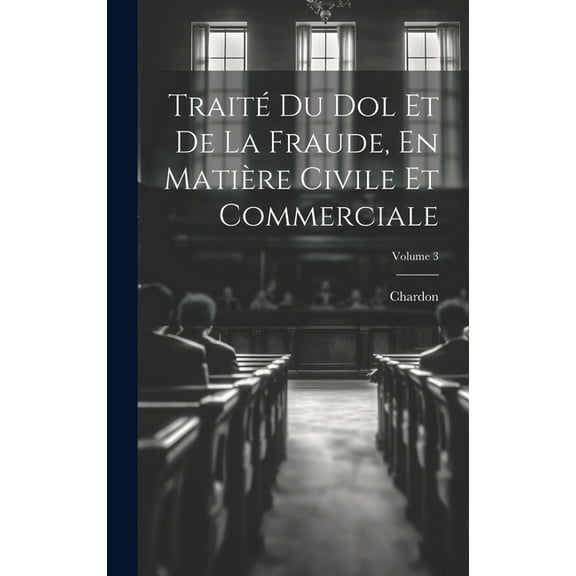 Traité Du Dol Et De La Fraude, En Matière Civile Et Commerciale; Volume 3 (Hardcover)