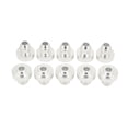 thumbnail image 1 of Fuel Oil Hose Adapter,10Pcs AN6 Weld On Weld On Bung AN Male Hose Adapter Professionally Tested, 1 of 7