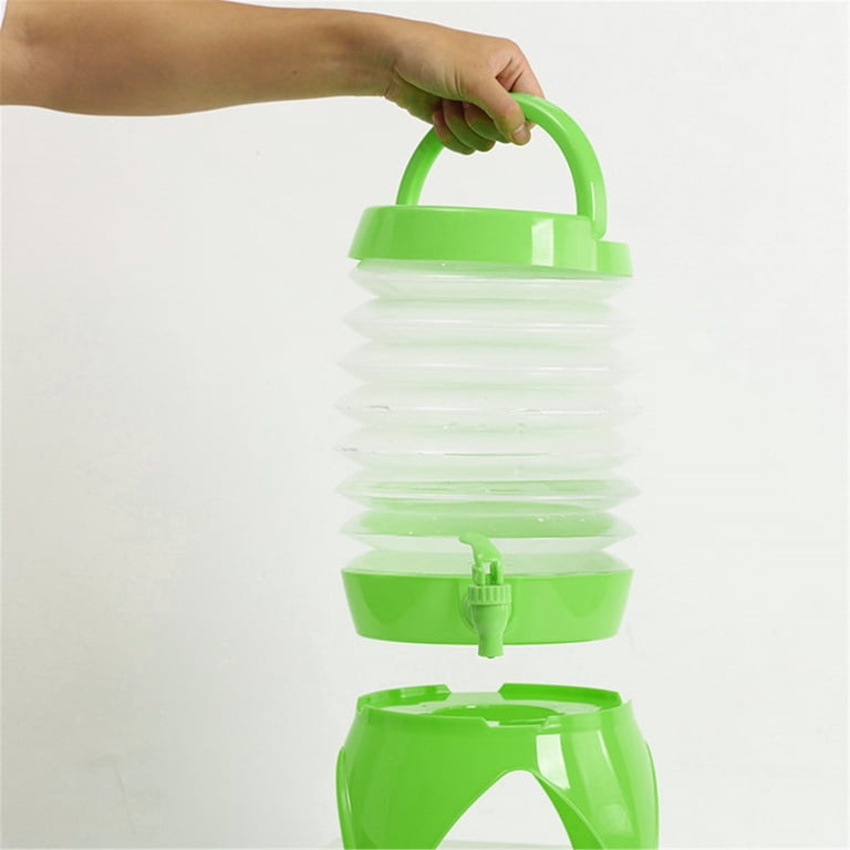 HEFTMAN Plastic Drink Dispenser Tap 3L 2 Pack Water Handle Screw-Top Fridge Blue | UK