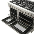thumbnail image 5 of Forno Galiano 48-Inch Freestanding Gas Range, Stainless Steel, 8 Burners, 107,000 BTU, Griddle, Double Ovens, Energy Efficient, 5 of 12