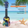 thumbnail image 4 of Ukelele soprano para niños de 21 pulgadas con estuche 4 cuerdas de tilo, 4 of 8