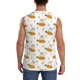 thumbnail image 4 of Balery Rabbit And Carrot Camisetas sin mangas para hombre, absorbe la humedad y protege contra el mal olor.-3X-Large, 4 of 7