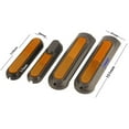 thumbnail image 2 of Hearth & Gear 4Pcs Scooter Side Covers Reflective Stickers Installation Night Visibility Reflective Side Covers Scooter Parts Compatible For Xiao Mi Pro 4 Rear Bike Rack Bag Sole Quiet Cat Bike Small, 2 of 5