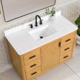 thumbnail image 6 of Altair 556048-Gw-Nm Perla 48" Free Standing Single Basin Vanity Set - Natural Wood, 6 of 7