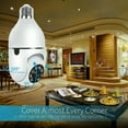 thumbnail image 6 of FZFLZDH 1080P WiFi Home Security Bulb Light Camera, E27 Wireless Surveillance Video Camera, 360 Degree Panoramic Baby Pet Monitor with Night Vision, Two-Way Audio, Motion Detection, 6 of 8