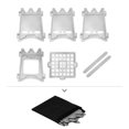 thumbnail image 4 of wood burning stove Stove Camping Wood Stove Portable Folding Lightweight Titanium Wood Burning Backpacking Stove for Outdoor Survival Cooking Picnic Hunting, 4 of 7
