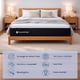 thumbnail image 2 of Colchón Matrimonial Nanofort Ortopedico 3 Capas Memory Foam 191 cm, 2 of 10