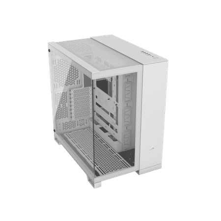 CORSAIR - 6500X ATX Mid-Tower Dual Chamber Case - White