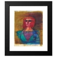 thumbnail image 2 of Karl Wiener 20x23 Black Modern Framed Museum Art Print Titled - ‘Spain 1939’, ‘Cruelty’ (Female Portrait) (1939), 2 of 5