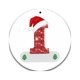 thumbnail image 1 of Decoraciones de Halloween, adornos de Halloween, regalos de Halloween, decoraciones navideñas con letras personalizadas para regalar, adornos colgantes para árbol de Navidad, decoraciones DIY, letras, 1 of 2