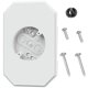 thumbnail image 1 of Siding Mounting Kit, 8141DBL Outdoor Light Mounting Block,White, 1 of 5
