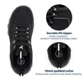 thumbnail image 2 of Fittington Men's Hiking Shoes Trekking Trails Outdoor Sneakers Walking Shoes with Arch Support, Reflective Safety Feature, 2 of 10