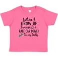 thumbnail image 3 of Inktastic Future Race Car Driver Like Daddy Boys Baby T-Shirt, 3 of 5