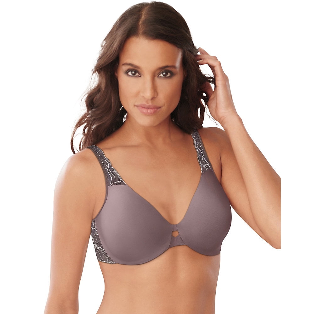 Lilyette Lilyette; by Bali; Embellished Keyhole Minimizer; Bra, Color