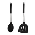 thumbnail image 1 of kithcen Juego de Utensilios 2 Juego de Utensilios de Cocina Juego de Utensilios de Silicona y Acero Inoxidable, Gadgets de Cocina, 1 of 5